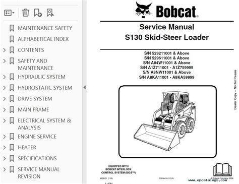 bobcat s130 skid steer loader specifications|bobcat s130 manual pdf.